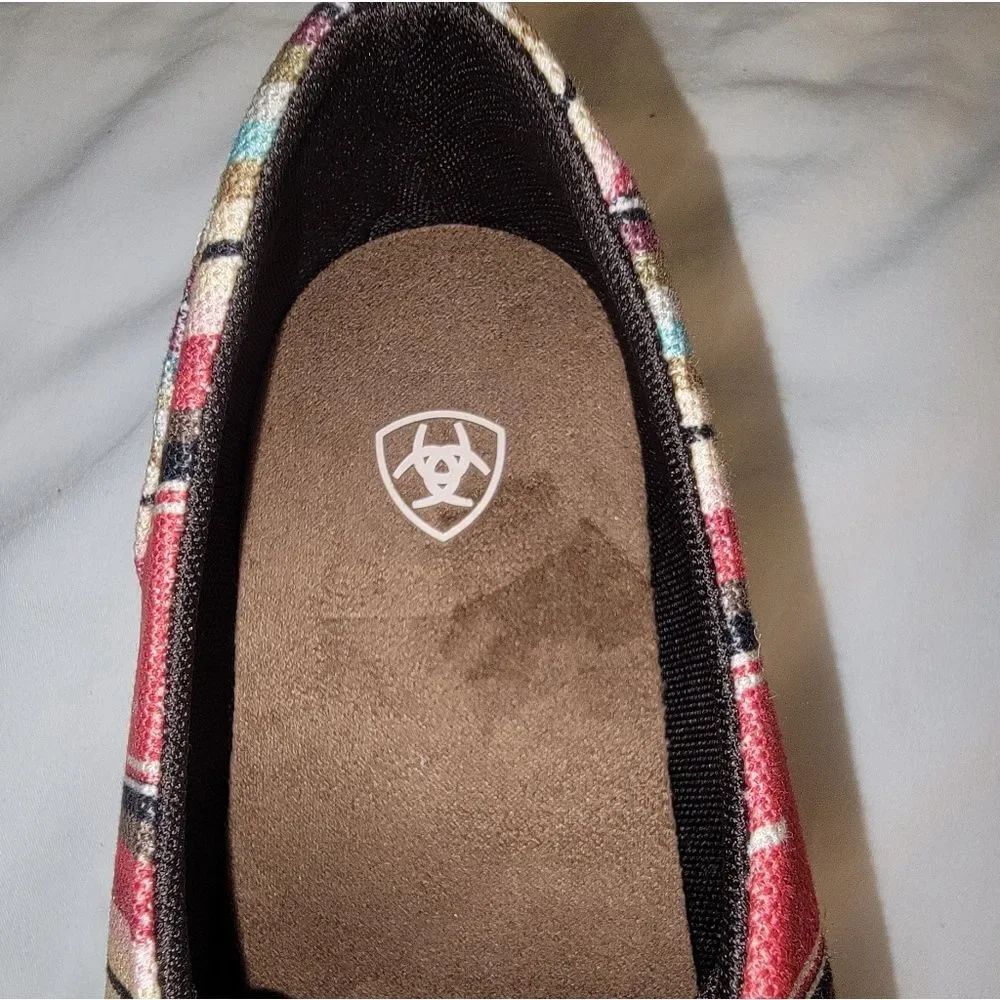 🆕️🤠Ariat: Women’s Hilo Pastel Serape Shoe, Sz 11 - Picture 11 of 11